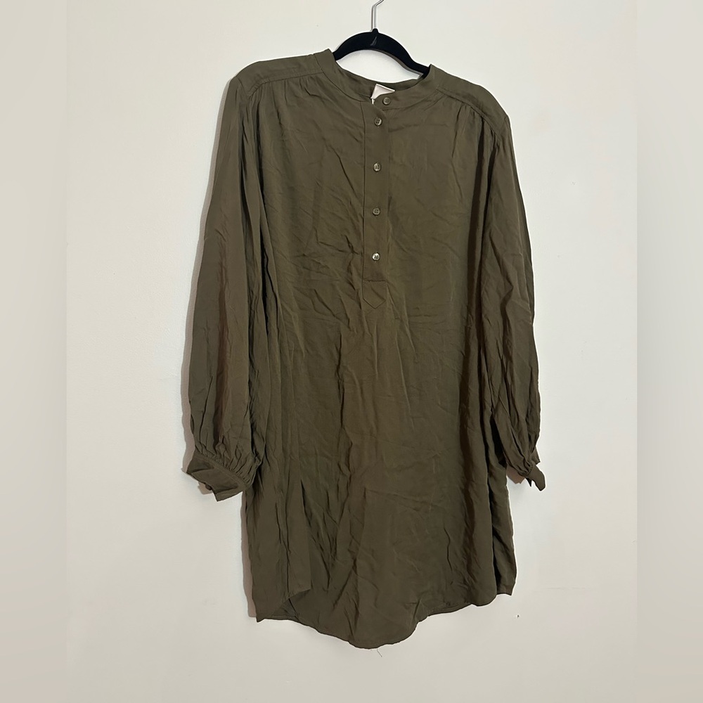H&M Olive Green Casual Dress